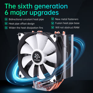 SNOWMAN <strong>CPU</strong> Air Cooler High Performance 4 Heat Pipes Tower Heatsink <strong>CPU</strong> Cooler for <strong>CPU</strong> LGA 1700 1200 1366 AM5 AM4 AM3 - Product Image 3