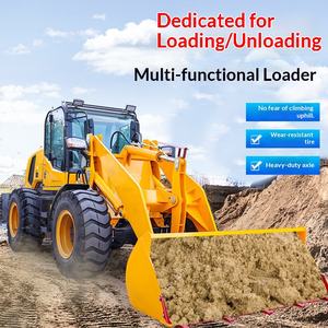 Nouveau mini-bulldozer multifonctionnel à quatre roues motrices pour usage domestique, agricole et de terrassement - Product Image 1