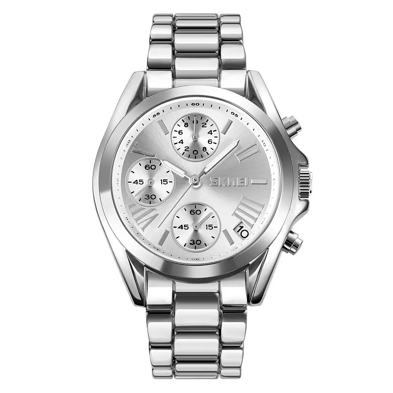 Skmei 1897 relojes benyar automatic zegarek meski clock hands wrist whatchs silver quartz mens watchwatches