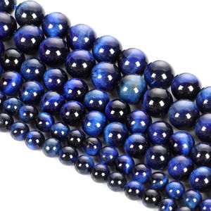 Pierre d'oeil de tigre naturelle perles en vrac 6mm couleur perforée bricolage bijoux semi-finis accessoires stock en gros - Product Image 5