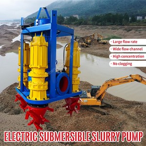 High Performance Centrifugal Submersible Slurry <b>Pump</b> for Industrial Mining Sludge/Silt Removal High Efficiency ISO9001 CE - Product Image 5