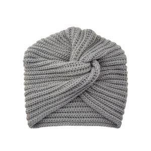 Bonnet turban tricoté pour femme, couvre-chef noué, bonnets d'hiver chauds, bonnets torsadés style bohème, bonnets de nuit et de chimiothérapie - Product Image 4