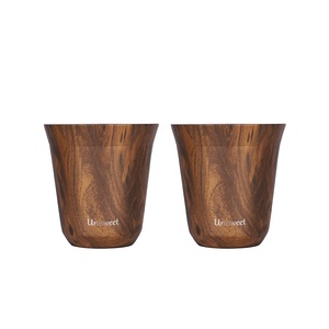 Tasses à expresso personnalisées isolées à Double paroi <span class=keywords><strong>en</strong></span> acier inoxydable 80ml, tasses à <span class=keywords><strong>café</strong></span>, tasse incassable sans tige, petite tasse - Product Image 4