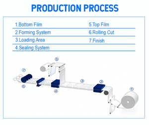 Machine de mise sous <span class=keywords><strong>film</strong></span> étirable sous vide pour œufs braisés (aliments cuits) / Machine de mise sous vide continue pour bœuf séché - Product Image 3
