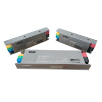 Alimentation électrique AC-DC 24V simple, série LS, 100% puissance réelle, haute qualité, boîtier en aluminium métallique, garantie 5 ans pour les bandes lumineuses LED
