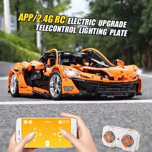 Mould King 13090 MOC-16915 P1 Super Hypercar Auto Sportiva da Corsa Versione Elettronica con App Blocchi da Costruzione per Regali di Compleanno - Product Image 5
