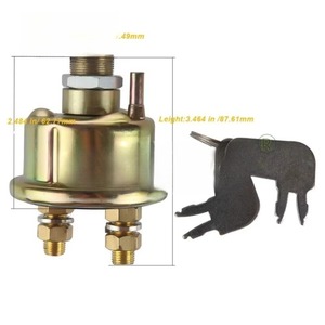 Interrupteur de coupure de batterie Caterpillar 7N0718 7H7290 avec 2 positions, 2 bornes et 2 clés pour excavatrices - Product Image 5