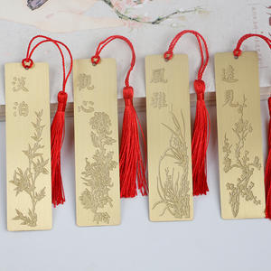 Segnalibri promozionali in ottone 3*12cm all'ingrosso segnalibri in metallo - Product Image 5