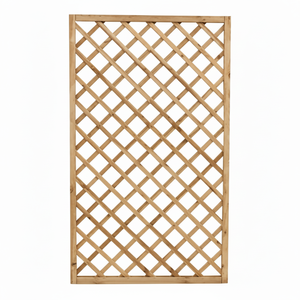 Pannello per traliccio da giardino diagonale in legno di pino impregnato 120x180 cm, recinzione in WPC di facile montaggio, altezza 6 piedi per la privacy - Product Image 1