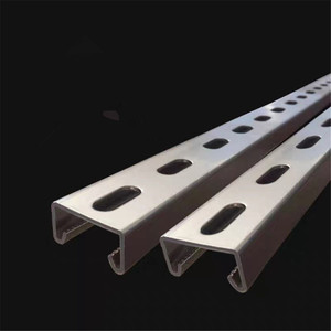 Profilé en U en acier pour système de montage solaire avec services de découpe et de soudage conformes aux normes ASTM inclus - Product Image 4