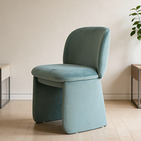 Nouvelle arrivée, chaise en tissu de haute qualité, design moderne modulaire, luxueuse, douce et agréable pour la peau, pour l'ameublement du salon