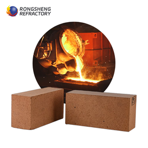 Ladrillos de alúmina resistentes al ácido y álcali de alta resistencia Ladrillo refractario a prueba de fuego para hornos - Product Image 1