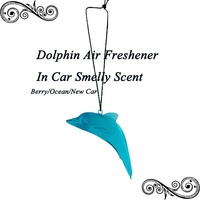 Désodorisant pour voiture à l'odeur de dauphin, parfum désagréable - Océan/fruits rouges