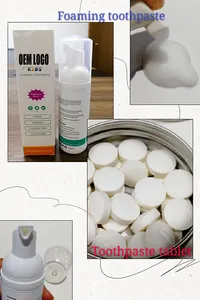 Custom Organic Mint <strong>Mouthwash</strong> <strong>Tablets</strong> / Natural Bamboo Charcoal Teeth Whitening Toothpaste <strong>Tablets</strong> - Product Image 2