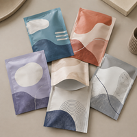 Sacs opaques imprimés sur mesure, pochettes à trois soudures latérales pour cadeaux mystères de détail, impression de logo mosaïque, vente en gros