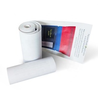 Rouleau de papier thermique pour impression recto verso pour caisses enregistreuses et systèmes de point de vente, personnalisable et coloré