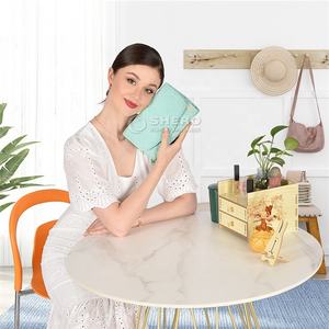 กระเป๋าเครื่องสำอางแบบพกพาพับได้, กระเป๋าเครื่องสำอางลักษณะสูงกระเป๋าเดินทางแบบพกพาเก็บเครื่องประดับสร้อยคอข้ามพรมแดน - Product Image 4