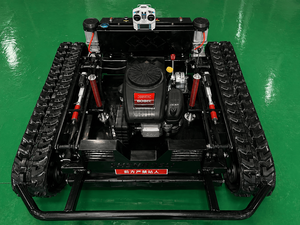 800mm Cutting Width 608cc Gasoline Engine <b>Remote</b> <b>Control</b> Crawler Lawn Mower All Terrain <b>Robotic</b> Grass Cutter for Orchard Hillsid - Product Image 2