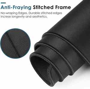 Alfombrilla de Ratón Rectangular de Goma SANXING para Juegos, 700x300x2mm, Negra, Antideslizante, para Oficina - Product Image 5
