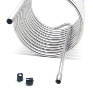 Yüksek kaliteli ısı değiştirici soğutma bobini daldırma Wort <span class=keywords><strong>Chiller</strong></span> paslanmaz çelik JIC dişli adaptörü ile SUS304 - Product Image 3