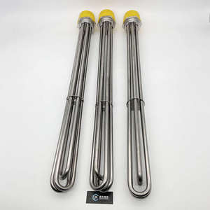 공장 가격 히터 관형 핀 240v 오일 물 관형 전기 저항 가열 요소 핀 관형 덕트 히터 - Product Image 3