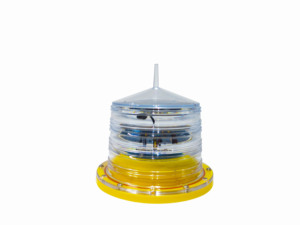 Feux d'obstruction aérienne à faible intensité solaire FAA L-810 / Balises lumineuses de tour / Feux d'aviation rouges - Product Image 2
