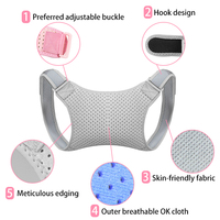 KS-5503 # Néoprène Personnalisée logo Épaule Correcteur Retour Soutien Posture Correcteur Lisseur pour Supérieure