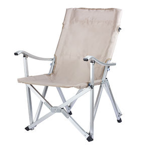 Silla de Camping Plegable Reclinable Ligera con Marco de Aluminio para Pesca, Portátil para Exteriores, con Respaldo Alto y Logotipo Personalizado - Product Image 5