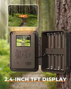 Caméra de <span class=keywords><strong>chasse</strong></span> BSTCAM 36MP 4G LTE sans fil avec <span class=keywords><strong>LED</strong></span> invisibles 940nm, contrôle par application, fonctions MMS et SMTP - Product Image 3