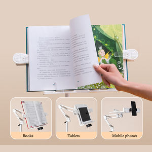 Support de <span class=keywords><strong>livre</strong></span> de lecture au sol allongé <span class=keywords><strong>sur</strong></span> <span class=keywords><strong>le</strong></span> canapé dans <span class=keywords><strong>le</strong></span> lit étagère paresseux serre-livres de lecture support de lecture pour <span class=keywords><strong>téléphone</strong></span> iPad - Product Image 3