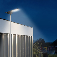 Lampadaire LED Solaire S07 de Qualité Supérieure, Direct Usine Chine, Vente en Gros pour Éclairage de Zones Industrielles