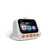 Reloj Despertador Inteligente para Niños Xiuda DA-AI con Asistente de Voz AI GPT, Temporizador Pomodoro, 50 Alarmas, Lenguaje Natural, Diseño de Dibujos Animados, Carga USB