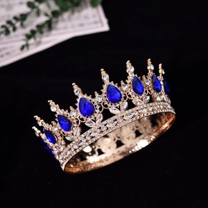 Corona Redonda Brillante de Alta Calidad para Novia, Novedad para Bodas, Graduaciones, Decoración de Pasteles para San Valentín y Año Nuevo - Product Image 4