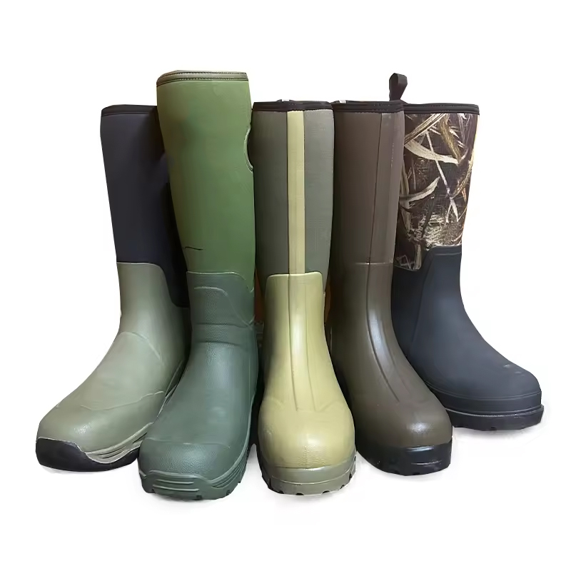Bottes De Chasse Femme – SHE Outdoor – Antiserpent – Imperméables – Camo – Taille 8.5 US