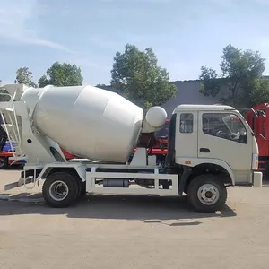 Cina Pabrik Truk Mixer Beton Transit Truk Pencampur Nyaman Menyampaikan Beton