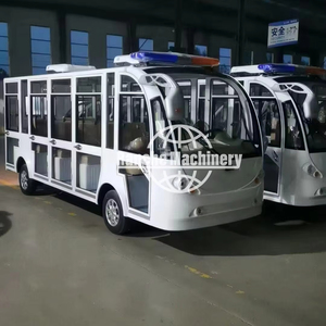 Bus électrique de tourisme RC 8-17 places, batterie au plomb-acide, vitesse de 60 km/h, climatisation, couleur personnalisée pour les excursions en sites touristiques - Product Image 1