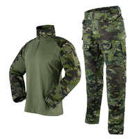 Ensemble de tenue tactique G3 pour hommes, manches longues, camouflage, uniforme en polyester/coton tricoté, respirant, résistant à l'usure, sécurité en plein air