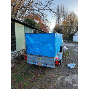 LVJU Couverture de <span class=keywords><strong>remorque</strong></span> étanche personnalisée Protection contre la poussière Bâche en PVC Toile Boîte de camion Voiture <span class=keywords><strong>Remorque</strong></span> <span class=keywords><strong>plate</strong></span> Couverture de cargaison Bâche - Product Image 5