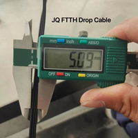 G657A1 G657A2 Fiber Optic Drop Cable with 1-12 Cores Indoor/Outdoor FTTH Cable Factory Price 1KM and 2KM Lengths