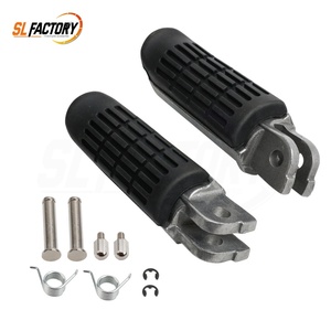 Reposapiés Delantero de Aluminio Resistente para Motocicleta, Pedales para Conductor, Compatible con <span class=keywords><strong>HONDA</strong></span> CB400 CB600 98-06 CB900 CB919F 02-07 CB1000 94-95 - Product Image 3