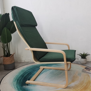 Nordic Style Wooden Armchair Lounge Chair Customizable Home Balcony Chair <strong>Living</strong> <strong>Room</strong> Chair Leisure Chair Home <strong>Furniture</strong> - Product Image 5