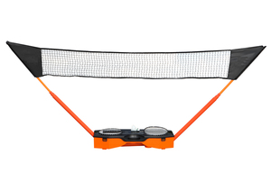 חיצוני מתקפל מתכוונן נייד בדמינטון נטו Stand סט וקטבים עם בודד פלסטיק בסיס - Product Image 5