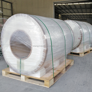 Feuille de plastique renforcé de fibres de verre (GRP/FRP) en rouleau, grande taille, <span class=keywords><strong>blanche</strong></span> et noire, surface gel-coat - Product Image 2