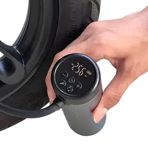 Compresor de aire digital portátil alimentado por batería de 5200Mah integrado para BMW E46 coche motocicleta bicicleta e-scooter bombeo de neumáticos