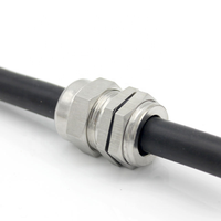 M16 M12 M6 M8 M10 presse-étoupe de câble électrique en métal en acier inoxydable 304 SS316L presse-étoupe de fil en laiton étanche IP68