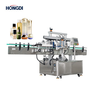 Machine d'étiquetage double face entièrement automatique avec moteur et PLC, haute productivité pour les bouteilles de détergent, de lotion, de savon liquide et les cartons - Product Image 2
