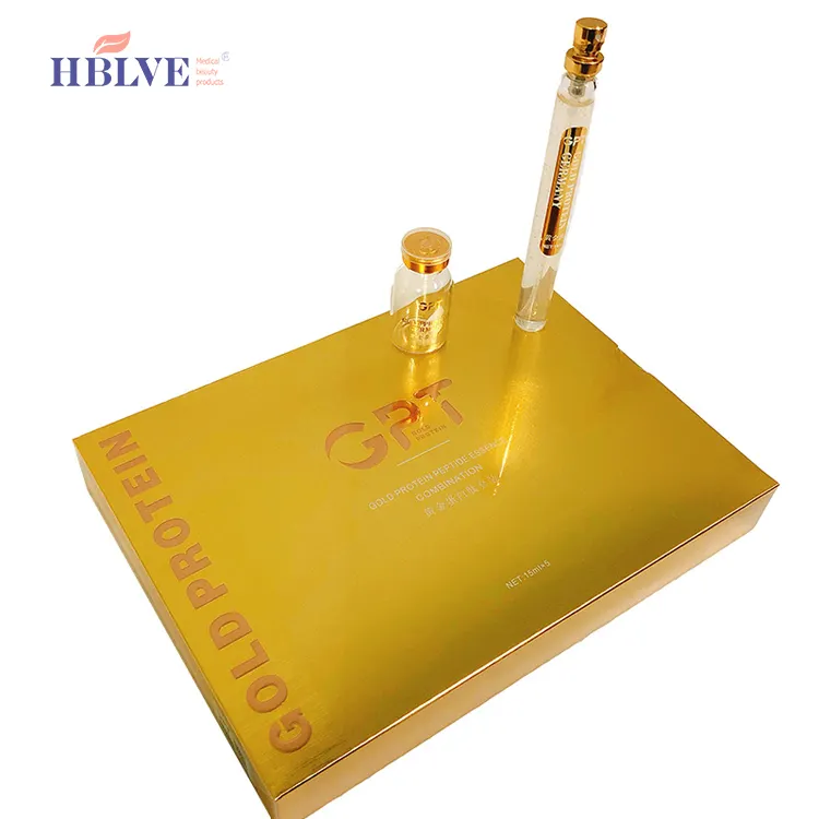 Anti-wrinkle No Needle Magic Line Face Thread Lift Gold Protein Line Carving Gold Protein thread