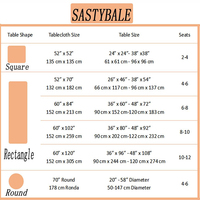Nappe imprimée florale personnalisée 60x84 pouces couverture de Table saisonnière lavable rectangulaire pour décor de dîner de pique-nique de fête