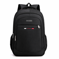 Sac à dos pour ordinateur portable rétractable, durable, imperméable, en polyester Oxford, antivol, grande capacité, pour le travail, l'école, avec logo personnalisé