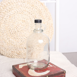 Rỗng Pha Lê 500Ml 1000Ml 2000Ml <span class=keywords><strong>3000Ml</strong></span> 4000Ml 5000Ml Lớn Chai Thủy Tinh Cho Rượu Thủy Tinh Chai Rượu Vang Chai Vodka Chai - Product Image 3